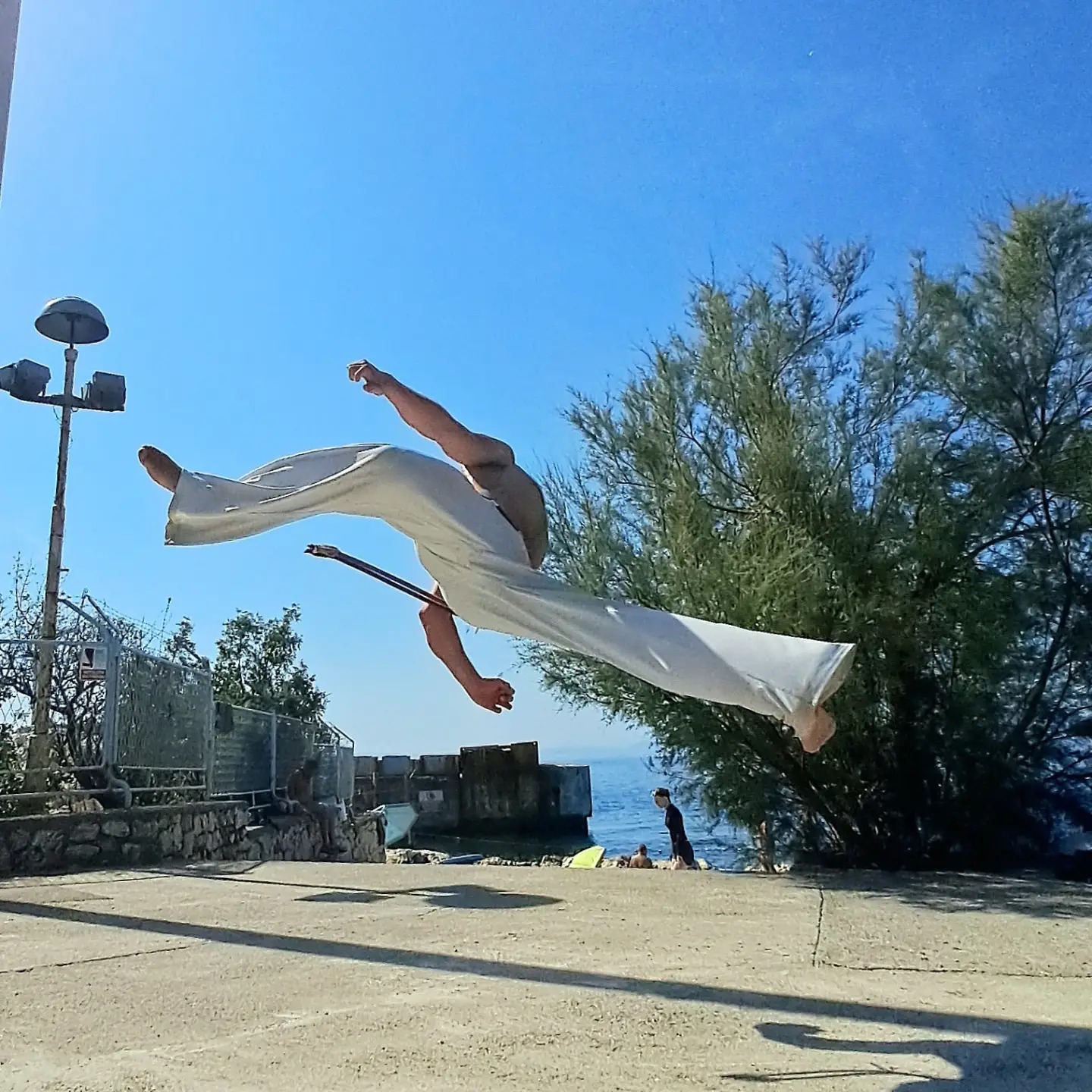 Trening capoeire Jacobina Arte Rijeka